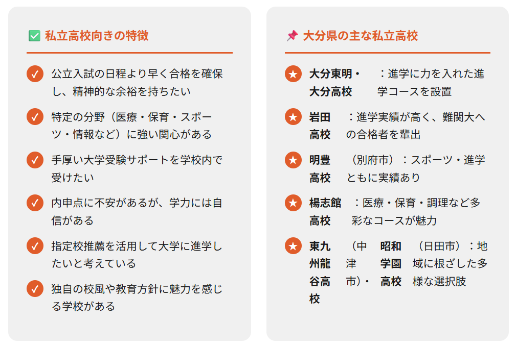 私立高校が向いている人の特徴とメリット